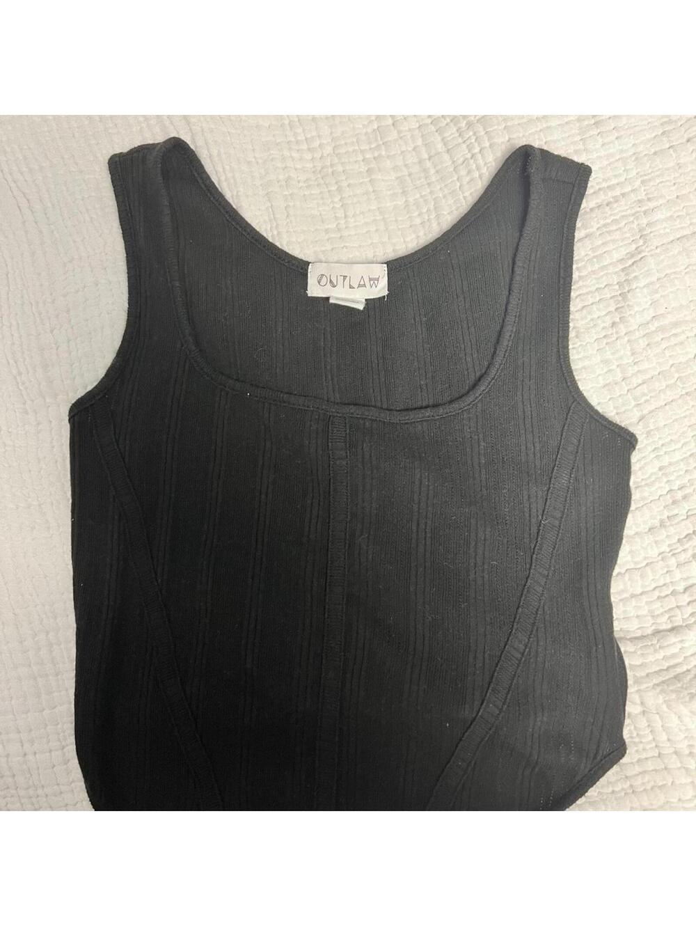 Outlaw Corset Tank Top